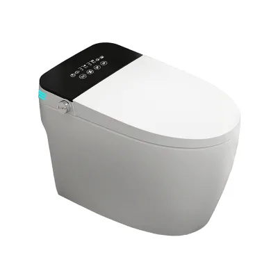 Intelligent Sensor Lid Opening Flushing System Touchless Operation Compact Design Low Pressure Compatible Luxury Fixture