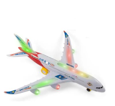 Electric Air Action Airplane Big Model Plane With Attractive Lights and Sounds