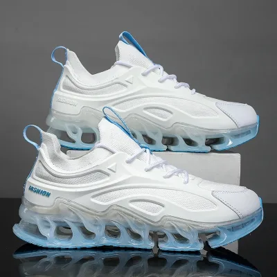 Glow Marathon Air Cushion Men Sports Running Shoes Breathable Lightweight Women's Comfortable Child Athletic Training Sneakers