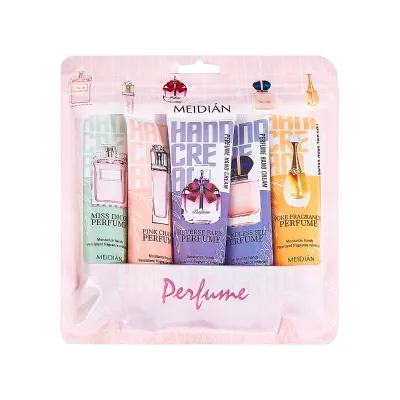 Customizable Brand Hand Cream Set for Whitening Brightening Firming with Moisturizing Vitamin C Ingredients Smooth Fruity Scent