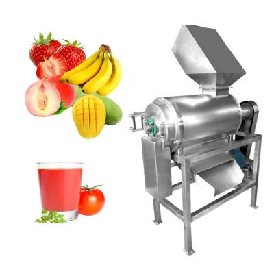 Heavy Duty Automatic Professional Tomato Pulp Fruit Pulper Machine Fruit Puree Machine Mango Pulper for Watermelon Cactus Pear