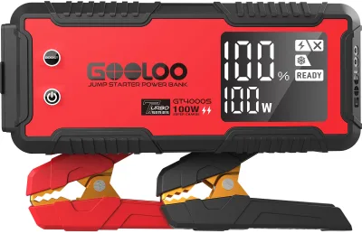 GOOLOO Portable GT4000S 4000Amp Battery Jump Starter 99.2WH PD100W 12V Semi Heavy Duty Truck Diesel Engine Booster Jumper