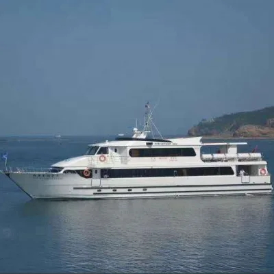 China FRP 31m 200 Seats 30knots High Speed Second Hand Passenger Ferry Boat for Sale