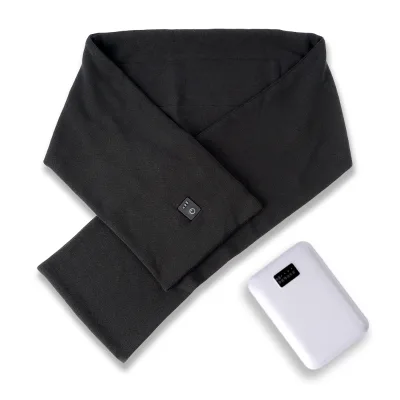 Custom Neck Snood Warmer Far Infrared Heated Scarf with 3-stage Temperature Setting Heating Pad Scarves Cape