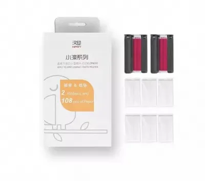 Zink Photo Paper and Ribbon Printer Color Photo Paper (Link Only Be Used to Pay)