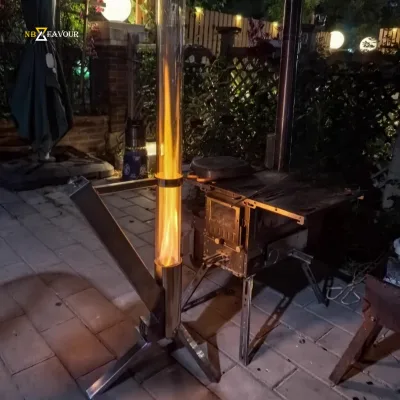 NB-FAVOUR Modern Stainless Steel Outdoor Courtyard & Patio Heater Portable