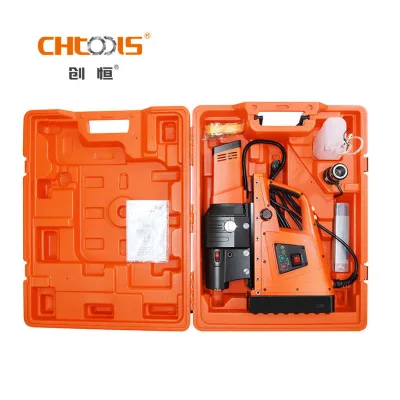42mm Portable CNC Automatic Servo 220v Electric Magnetic Drill Tapping Machine New Condition Construction Bearing Keyless Chuck