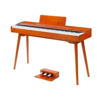 88-key Weighted Grand Piano APP for Playing 88-key Wooden Spray-painted Electric Piano with Piano Sound Supported