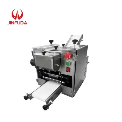 Professional Automatic Dumpling Wrapper Machine Stainless Steel Dumpling Skin Maker with Adjustable Settings