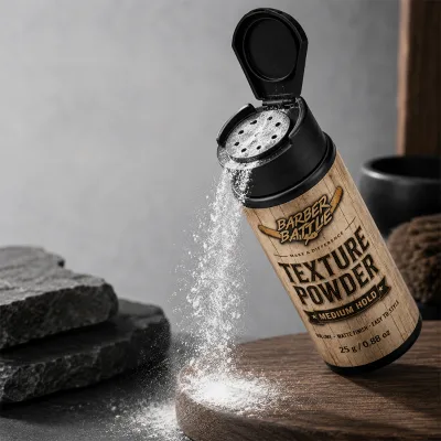 Custom Packaging Volumizing Texture Powder for Men Natural Texture Private Label for Ecommerce and Retail Brands