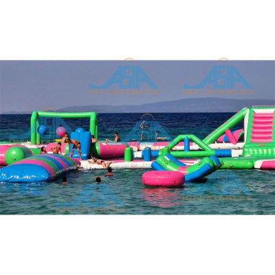 Ocean Inflatable Floating Water Playground Lake Inflatable Water Park Aqua Park for Sale