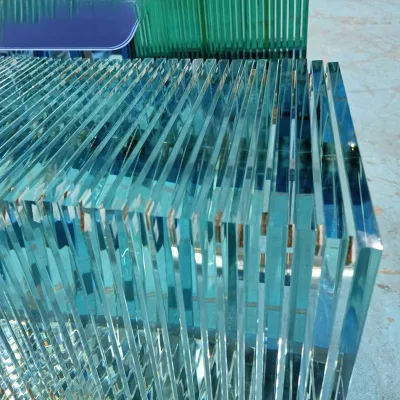 Customized Clear Tempered Glass Panels for Industrial Hotel Entry Lighting Applications-High Strength Eco-Friendly Safe