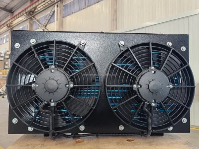 Thaicool 269904334 24V Auto Cooling System Radiator Condensing Fan Assembly for Bus/Truck (Metal + Plastic)