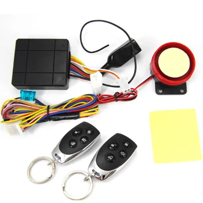 Hot Anti-hijacking Waterproof Motorcycle Security Alarm/one Way Motorcycle Alarm System 12V
