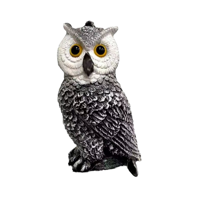 Owl Bird Plastic Hunting Decoy Effective Bird Decoy for Wildlife Management