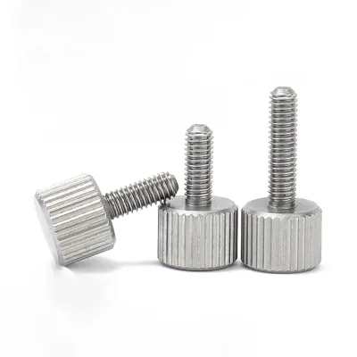 Wholesale Customizable Oval Head Screws for Wooden Furniture Various Sizes with Din Standard Fine Thread Hand Thumb Screw Cap