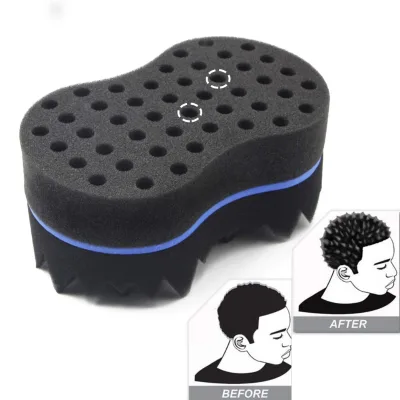 Twist Magic Sponge Brush Afro Styling Hair Curls Cold