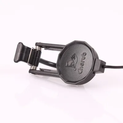 WCP-60V Violin Microphone Violin Pickup with 2.5m Wire 6.35mm Jack No Need to Punch Can Be Clipped to the Panel Vibration Pickup