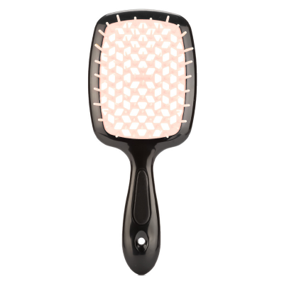 Color Hair Comb Brush Hollowed-out Comb Long Massage Hair Comb