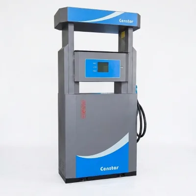 Gasoline Diesel Fuel Dispenser Machine for Petrol Station Dual Nozzle Fuel Pump with Self-priming Pump or Submersible Pump