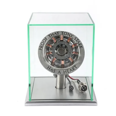 1:1 Scale Marvel Prop Iron Man MK2 Arc Reactor with LED Light