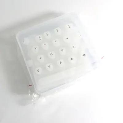 Silicone Raised Keyboard Cover with Long Nails Custom Rubber Product