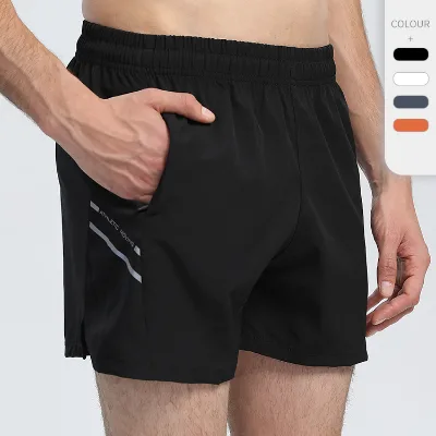 Mens 3in Marathon Running Shorts Quick Dry Moisture Wicking Lightweight Breathable Summer Outdoor Sports Training Fitness Shorts