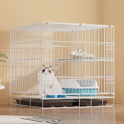 High Quality Hot Selling Products Budget Friendly Metal Cat Cage Rustproof Wire for Home Use Pet Cages Houses Cat