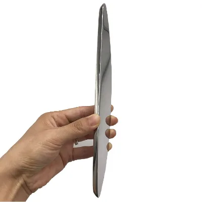 Stainless Steel Gua Sha Board Anti-Slip Design Muscle Reliever Metal Tools for Face Body Leg Back Massage Scraping Application