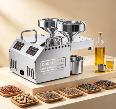 Trendy Appearance Durable Cold Press Oil Press Machine With Long Service Screw for Groundnut Coconut Oil Pressing