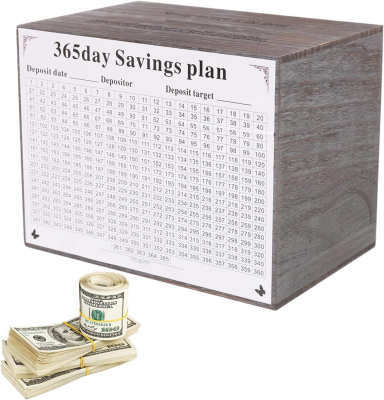 Wooden Cash Savings Box Saving Large Piggy Banks for Adults Piggy Bank for Wooden Coin Banks