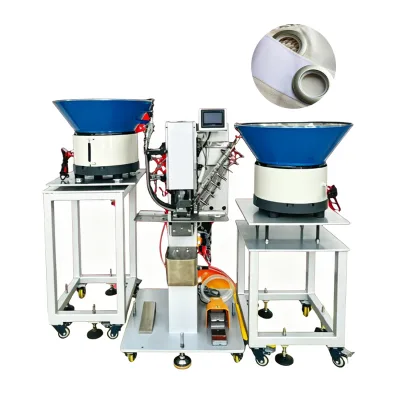 Garment Ring Snap Button Attaching Machine Curtain Rings Eyelet Hole Punching Machine Riveting Curtain Eyelet Press Machine