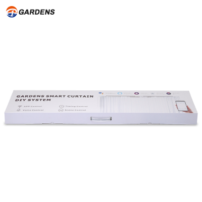 Garden 4.2M Smart Home Improvements Curtain Motor Track Set Kit With Radio Overheating Protection System Timing Function