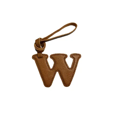 Luxury Fashion Storage Inner Bag Pendant Set with Leather Handmade Letter Backpack Hanging Couple Car Key Pendant