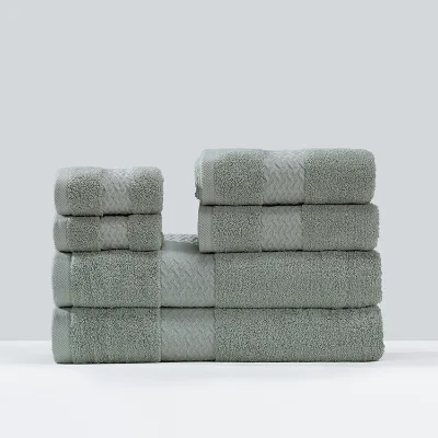 Hand Towels Blue Color 32S 100% Cotton Quick-dry