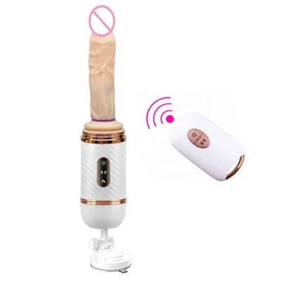 Thrusting Dildo Vibrator Automatic G Spot Vibrator with Suction Cup Sex Toy for Women