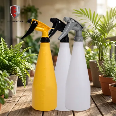 JYM-0156 Custom Logo Conical 800ml Trigger Sprayer Bottle Factory Wholesale Car Cleaning Sprayer
