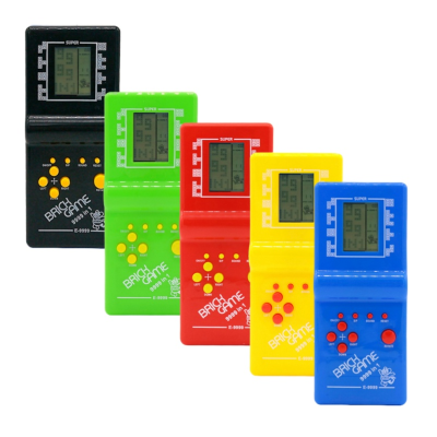 Classic Handheld Game Machine Brick Game Kids Console Toy with Music Playback Retro Children Pleasure Games Player