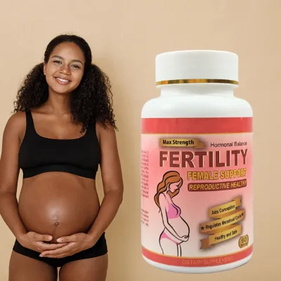 Natural Organic Herbal Capsules Female Fertility Tablets Pregnancy Female Fertility Pills