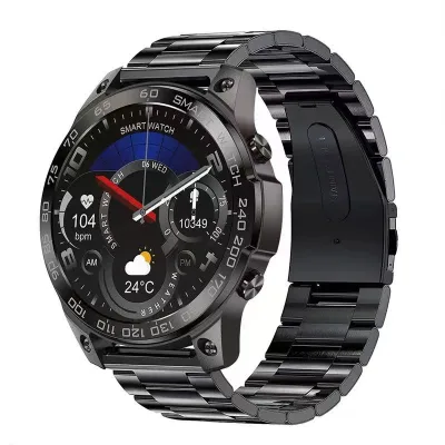 Stainless 2024 Smart Watch Bluetooth Calling Relogio Smartwatch Hombre AMOLED IP68 Waterproof Sports Tracking Smartwatch for Men