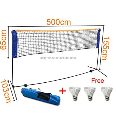 Portable Foldable Badminton Net and Stand
