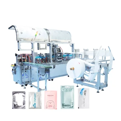 High Speed Alcohol Free Liquid Skin Prep And Shield Wet Wipes Machine
