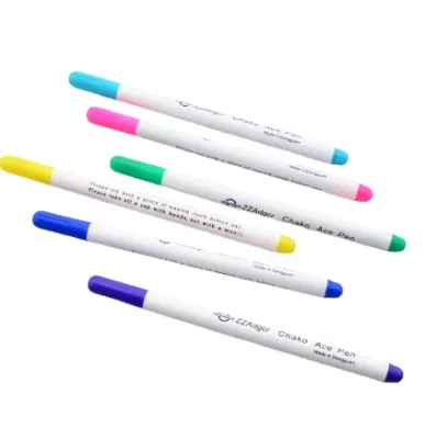 Soluble Cross Stitch Oblique Water Erasable Pens Grommet Ink Fabric Marking Pens DIY Needlework Sewing Accessories