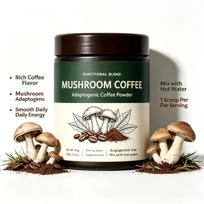 Mushroom Coffee Lion Mane Extract Mushroom Coffee Powder 10 in 1 Organic Mushroom Coffee Powder