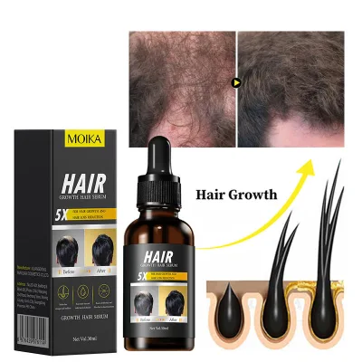 Private Label Hair Growth Serum Hair Growth Oil Serum Rosemary Mint Scalp Strengthening Hair Growth Serum