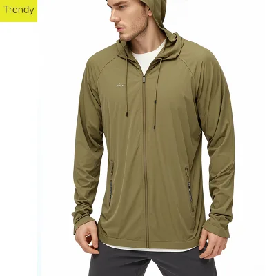 Durable Stylish B2B Custom Mens Camping UPF 50 Sun Garment, Classic Design for Custom Logos