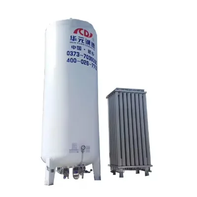 20m3 16bar Vertical Vacuum Insulated Cryogenic LOX LIN Storage Tank Industrial Metal Manufacturing Welding Heat Treatment Plant