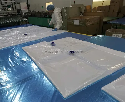 Transparent IBC Bags with Valve for Adhesives Packaging Customizable Capacity for Feature