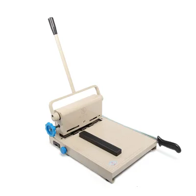 Table Top Type Manual Three Holes Paper Punching Machine
