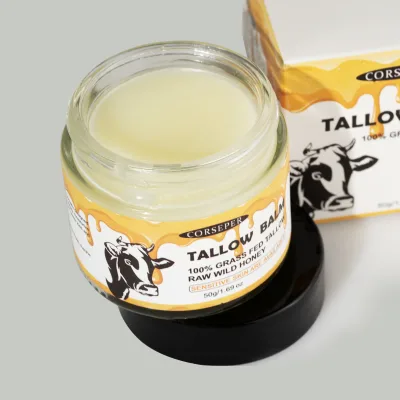 Wholesale Organic Grass Fed Tallow Balm - Gentle Skin Care for Dry & Damaged Skin Barrier